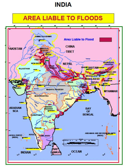 Disaster-prone zones